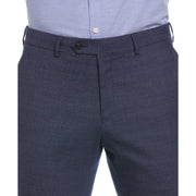 Birdseye Suit Separate Pant  (Navy) 