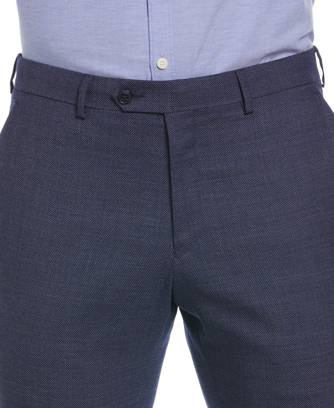 Birdseye Suit Separate Pant  (Navy) 