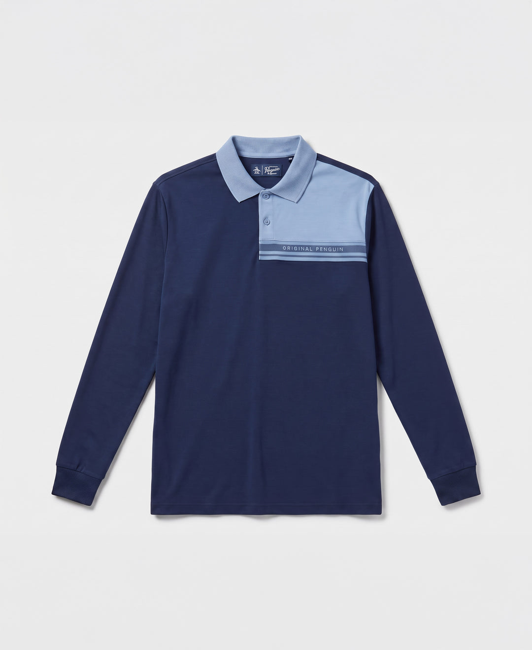 90's Rugby Mixed Media Golf Polo