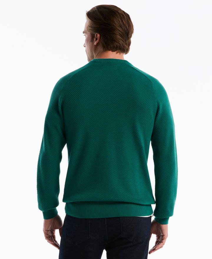 Cotton Bubble Stitch Sweater (Storm) 