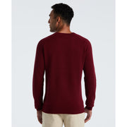 Cotton Bubble Stitch Sweater (Cabernet) 