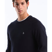 Novelty Bubble Stitch Sweater-Sweaters-Original Penguin
