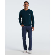 Cotton Bubble Stitch Sweater (Reflecting Pond) 