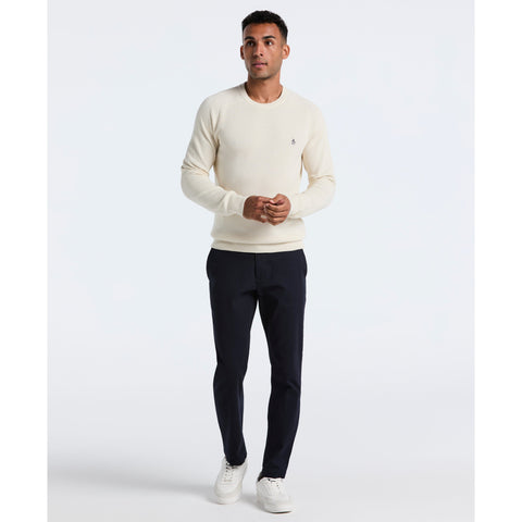 Cotton Bubble Stitch Sweater (Birch) 