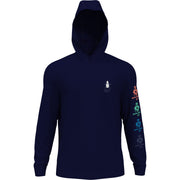 Novelty Graphic Golf Hoodie (Black Iris) 
