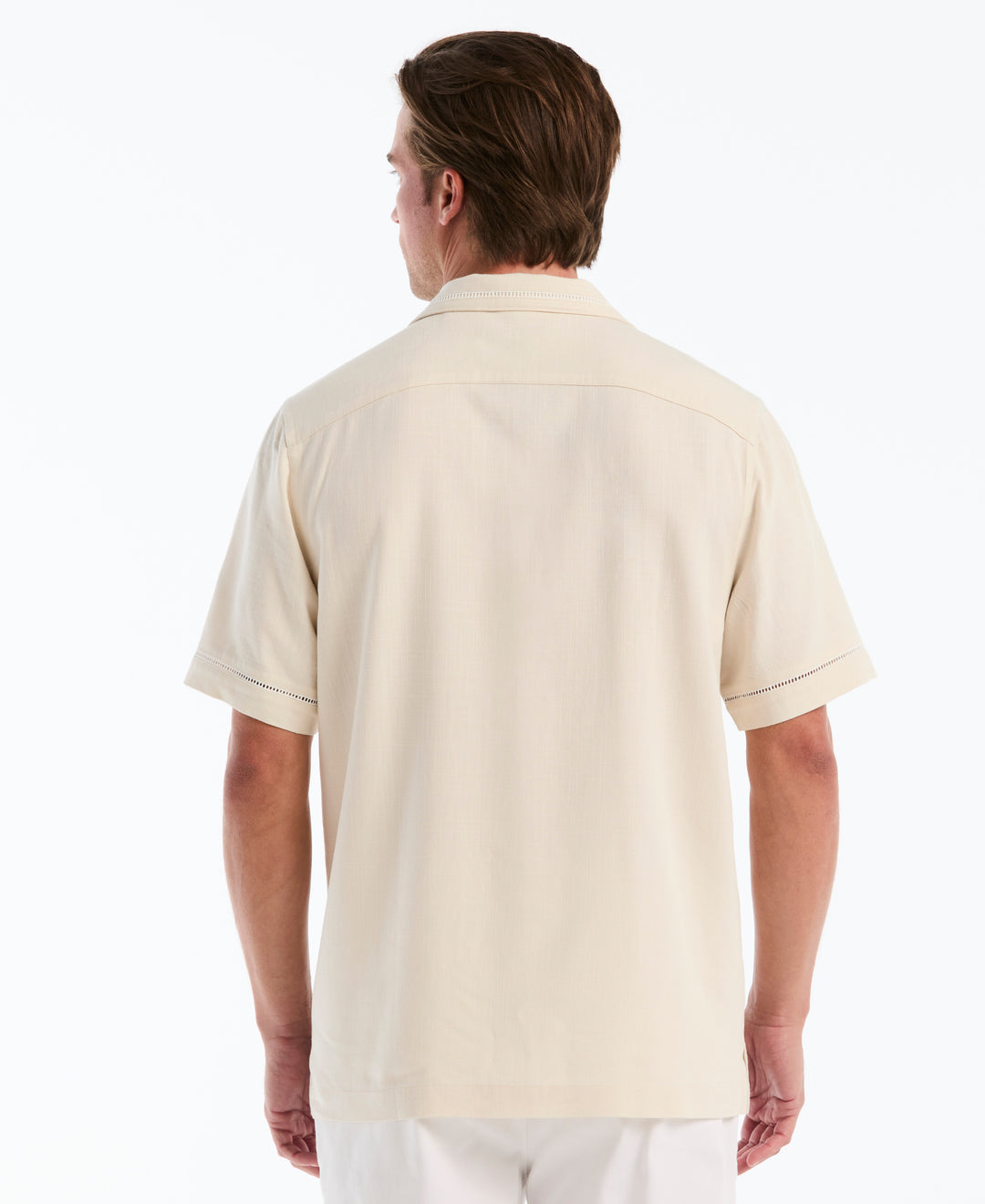 Novelty Print Camp Collar Shirt (Birch) 