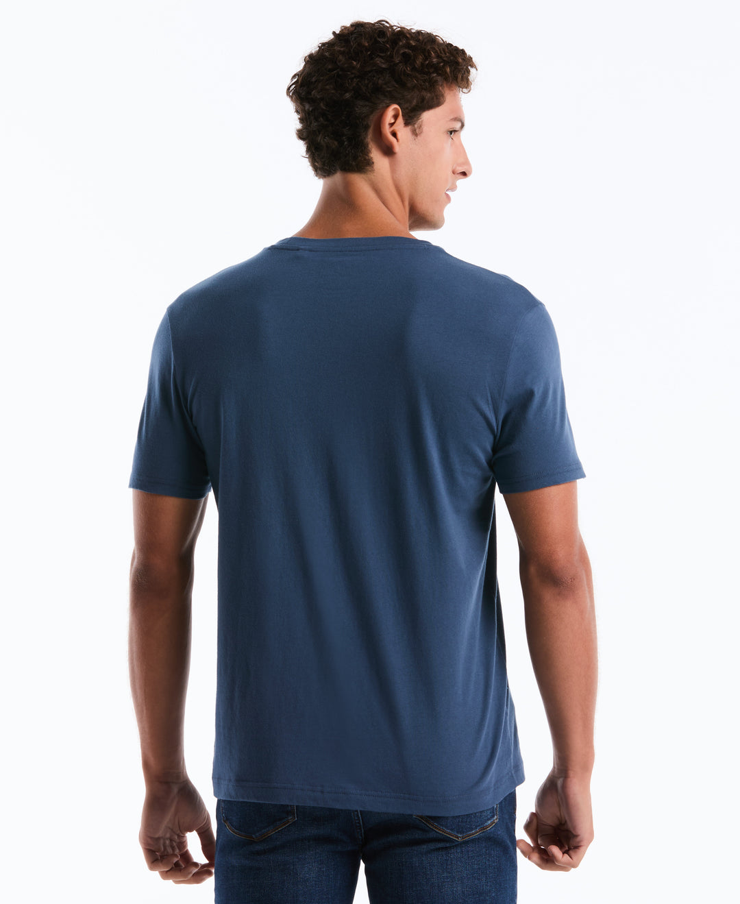 OP Block Letters Cotton Graphic Tee (Sargasso Sea) 
