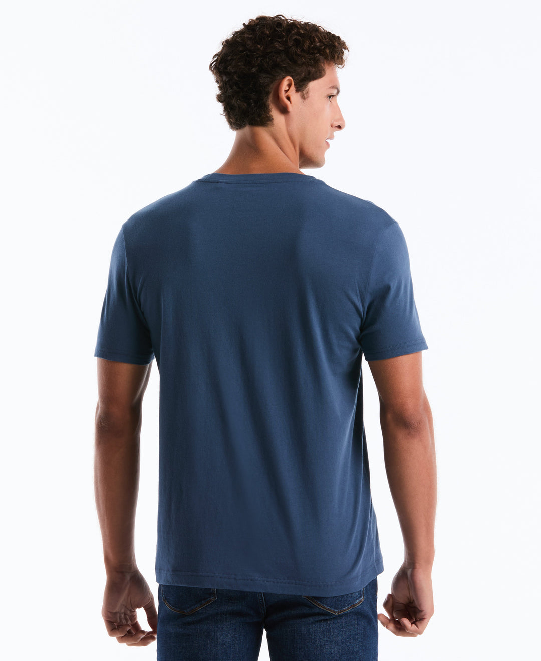 OP Block Letters Cotton Graphic Tee (Sargasso Sea) 