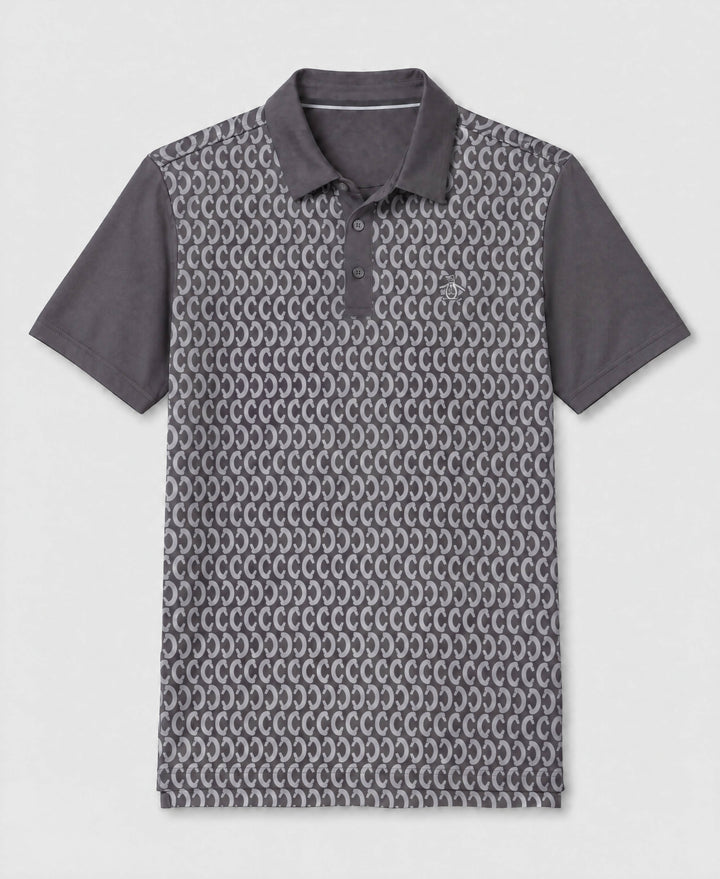 50's Block Mc-Geo Golf Polo