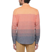 Ombre Colorblock Shirt (Amberglow) 