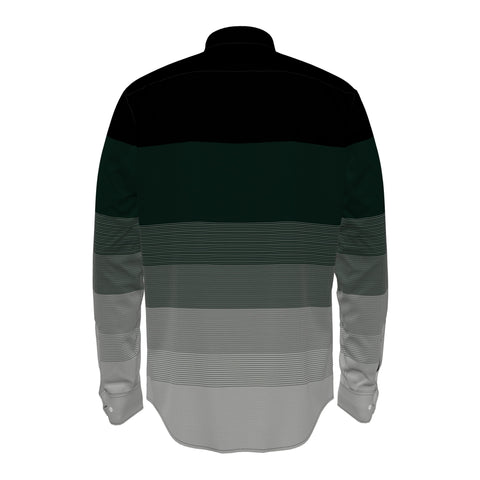 Ombre Stripe Oxford Shirt (Sycamore) 