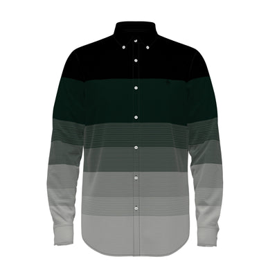 Ombre Stripe Oxford Shirt (Sycamore) 