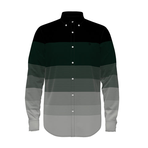 Ombre Stripe Oxford Shirt (Sycamore) 