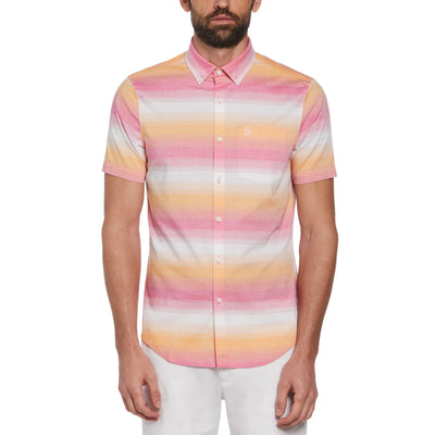 Ombre Stripe Shirt (Raspberry Sorbet) 