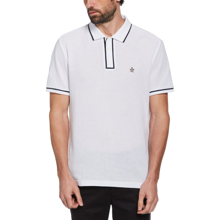 Organic Cotton Bentley Mesh Polo | Original Penguin US