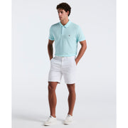 Organic Cotton Bentley Mesh Polo Shirt (Spa Retreat) 