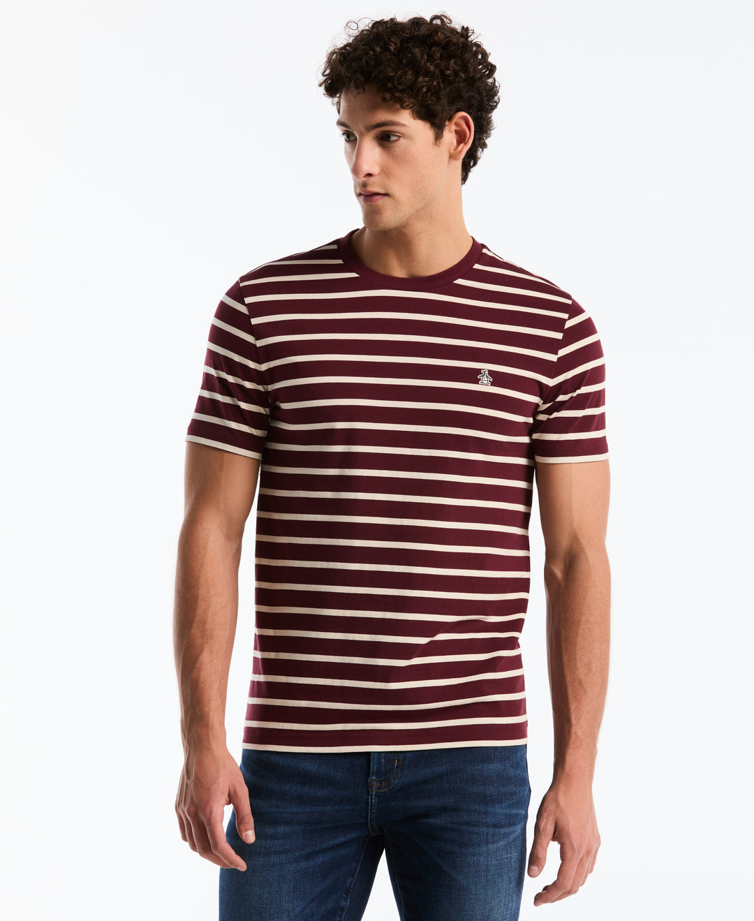 Organic Cotton Breton Striped T-Shirt (Port Royale) 