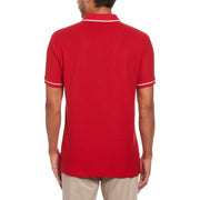 Organic Cotton Bentley Mesh Polo (Salsa) 