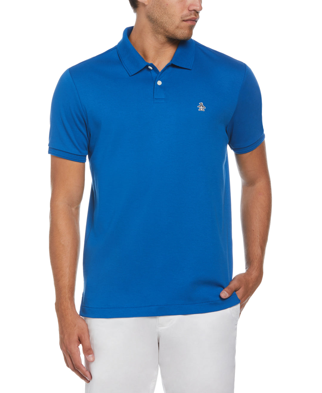 Organic Cotton Daddy Polo (Classic Blue) 