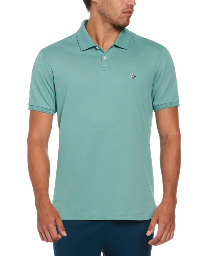 Organic Cotton Daddy Polo (Oil Blue) 