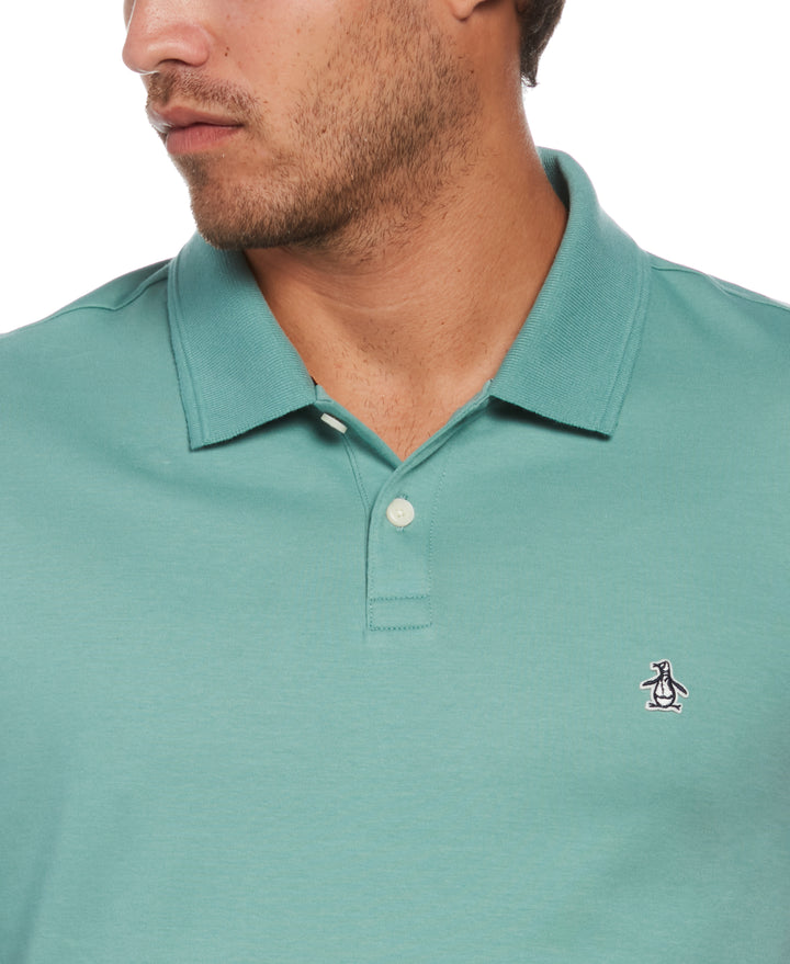 Organic Cotton Daddy Polo (Oil Blue) 