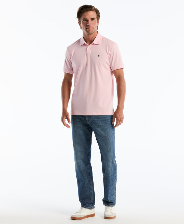 Organic Cotton Interlock Daddy Polo-Polos-Original Penguin