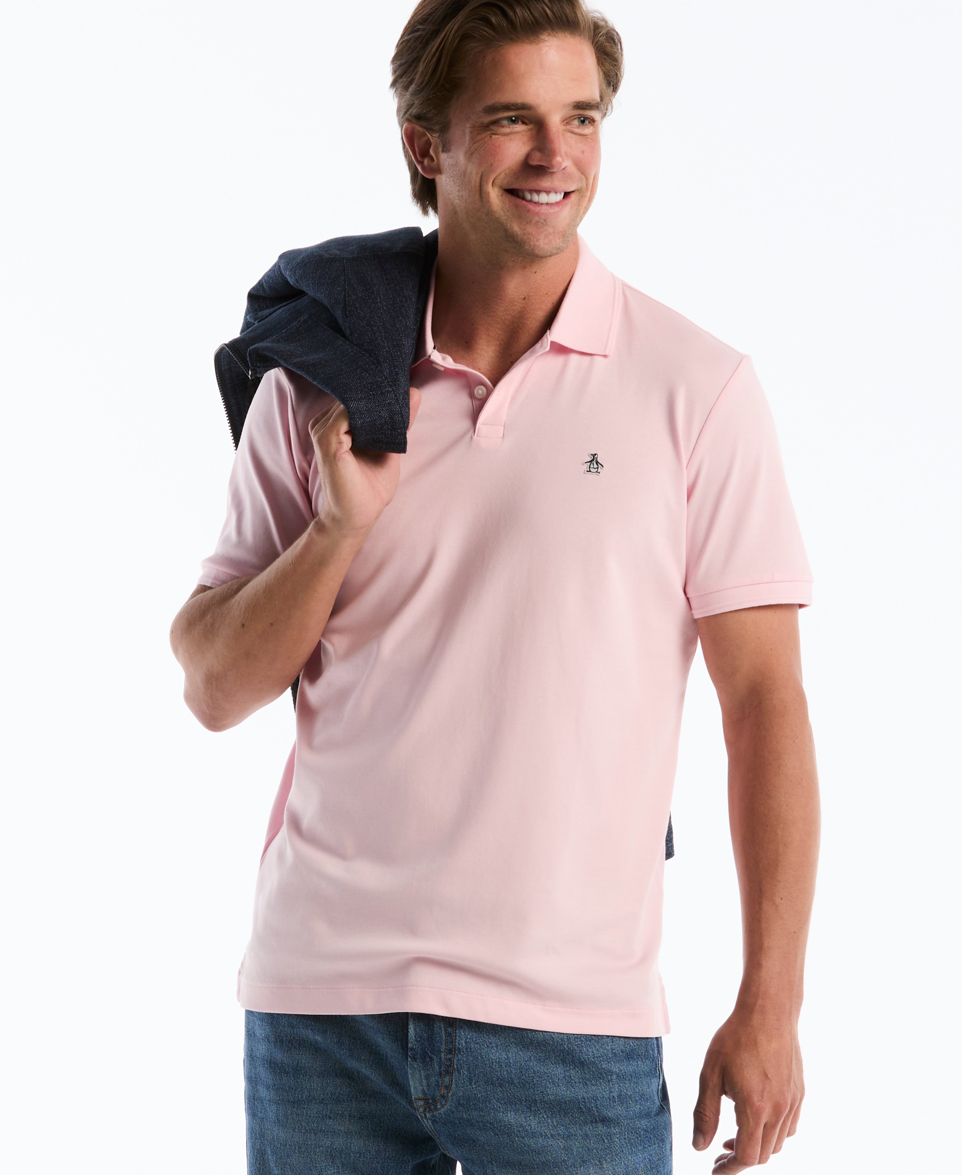 Organic Cotton Interlock Daddy Polo – Original Penguin US