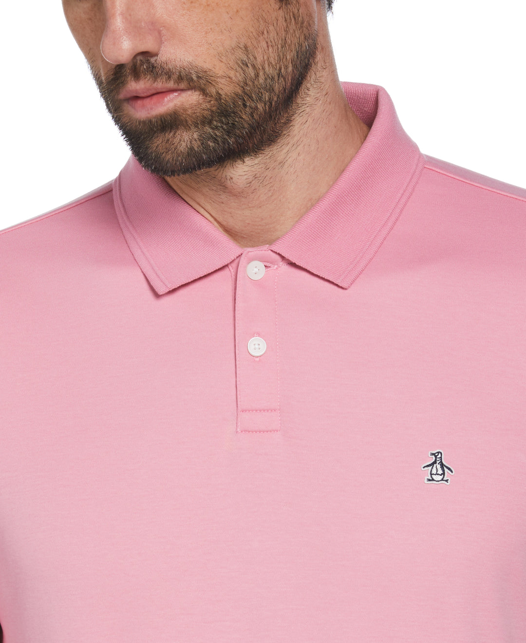 Organic Cotton Daddy Polo (Wild Rose) 