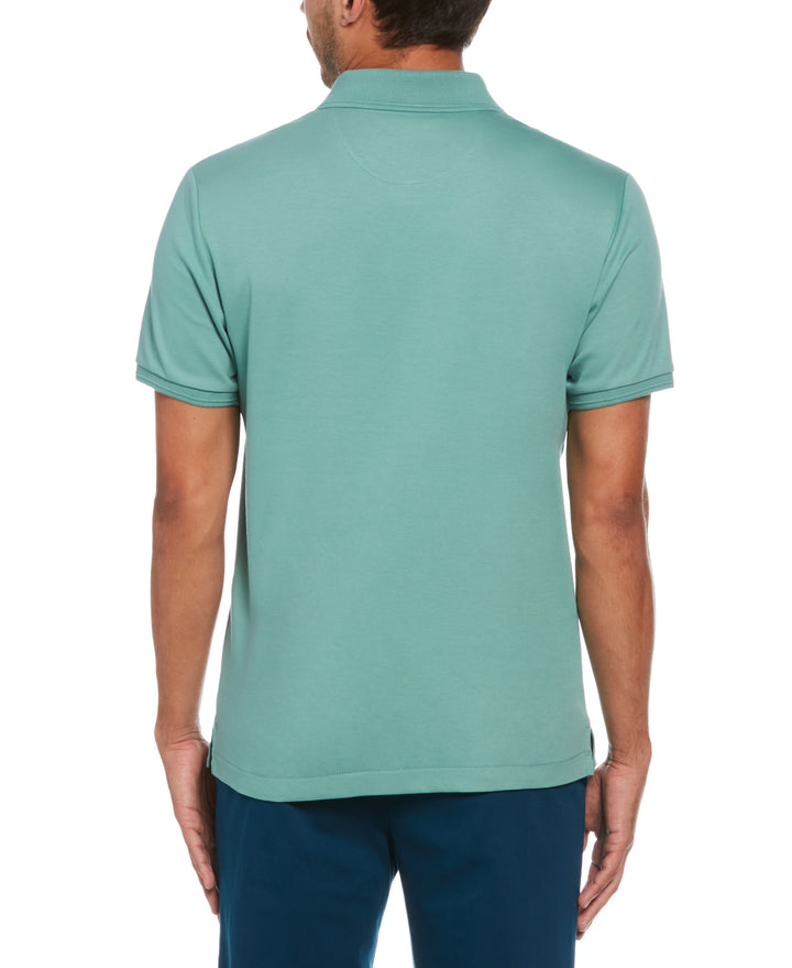 Organic Cotton Daddy Polo (Oil Blue) 