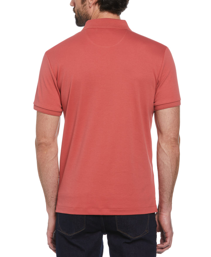 Organic Cotton Daddy Polo (Mineral Red) 