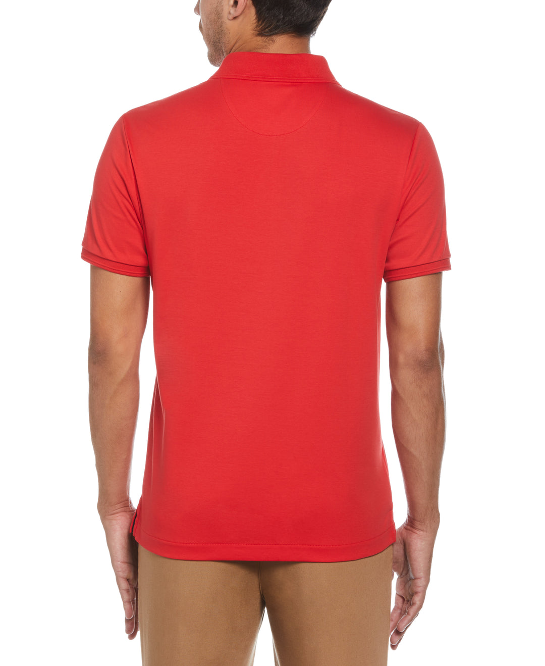 Organic Cotton Daddy Polo (Racing Red) 