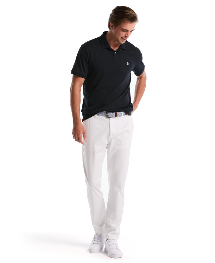 Organic Cotton Interlock Daddy Polo (Dark Sapphire) 