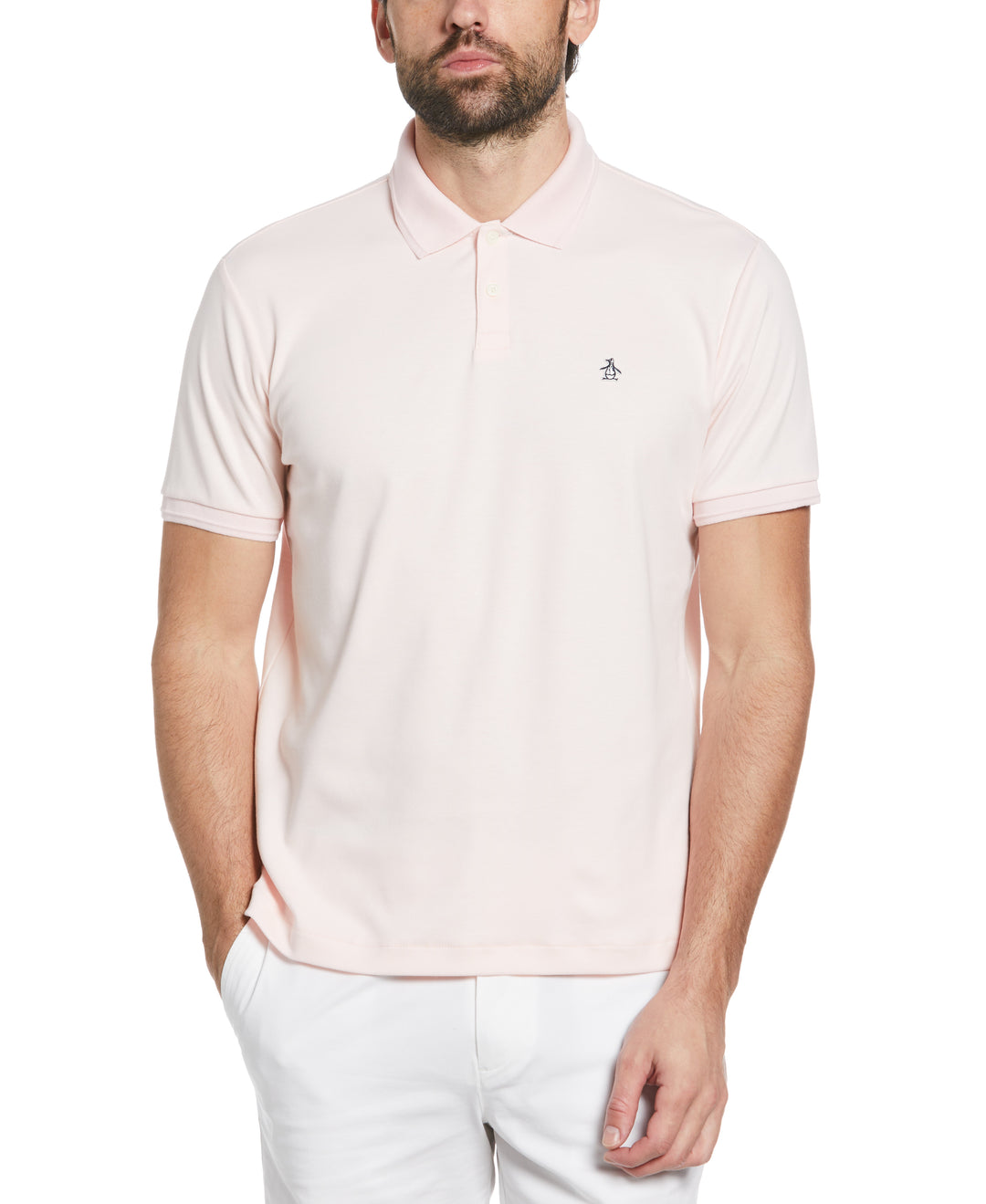 Organic Cotton Daddy Polo (Pink Dogwood) 