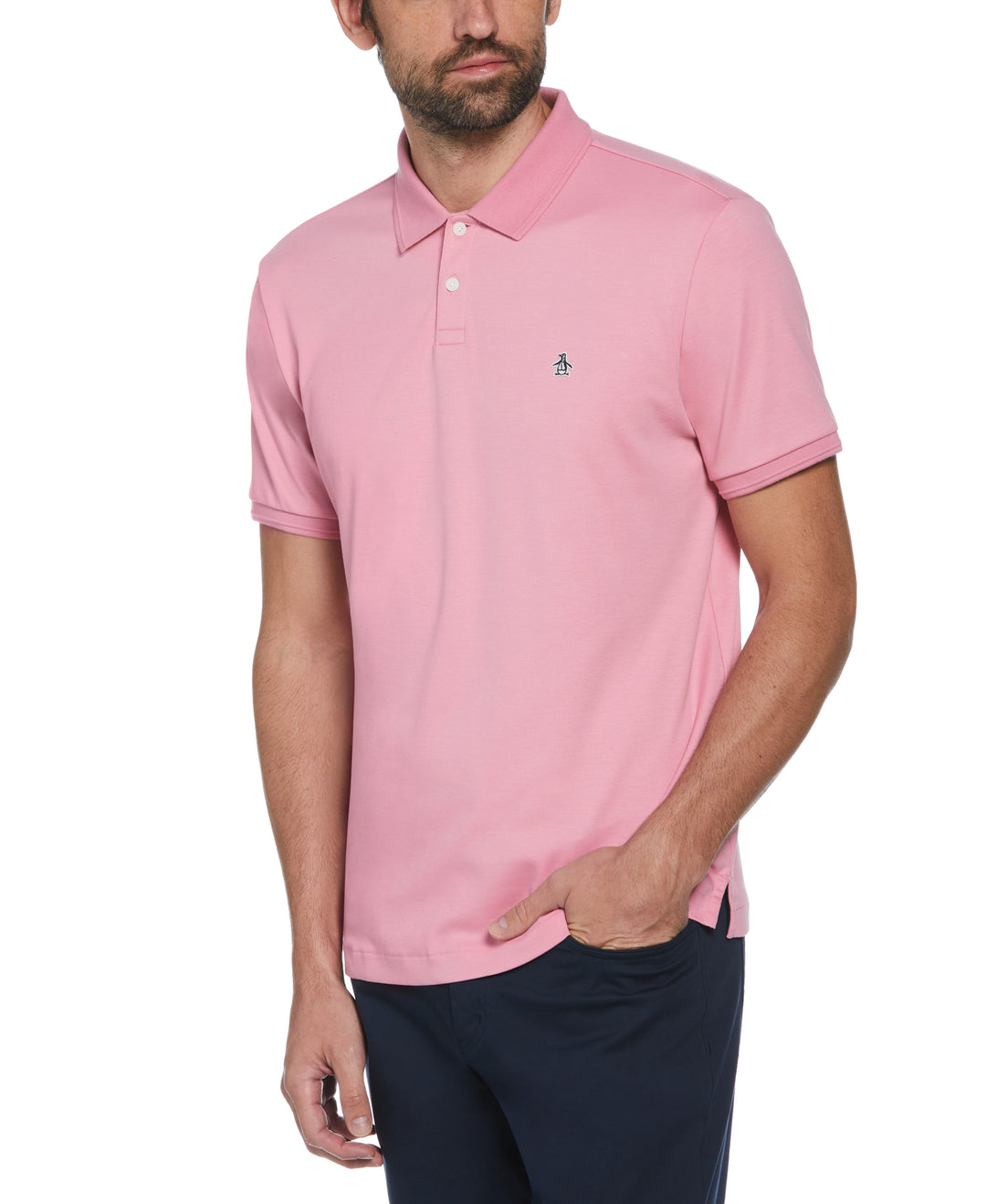 Organic Cotton Daddy Polo (Wild Rose) 