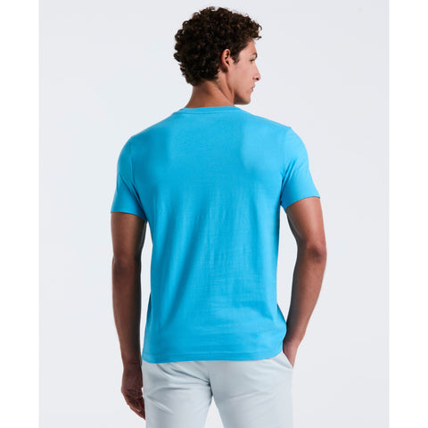 Organic Cotton Jersey TV Pete T-Shirt (Horizon Blue) 