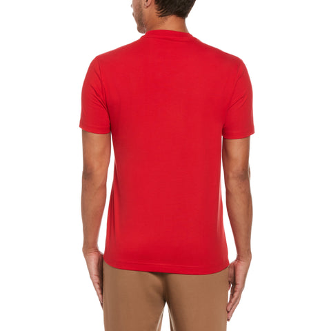 Organic Cotton Jersey TV Pete Tee (Racing Red) 