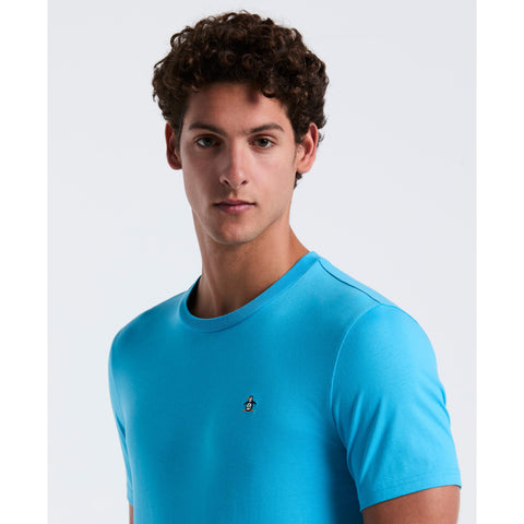 Organic Cotton Jersey TV Pete T-Shirt (Horizon Blue) 