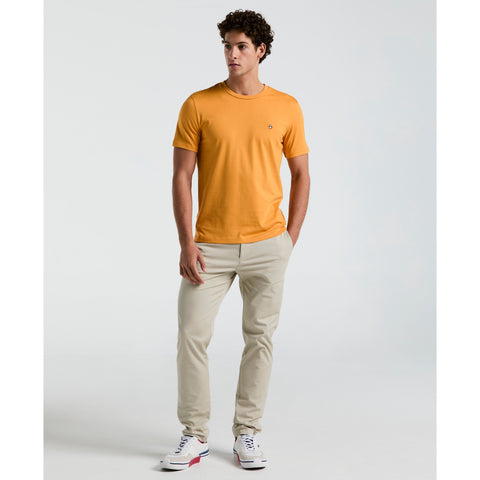 Organic Cotton Jersey TV Pete T-Shirt (Butterscotch) 