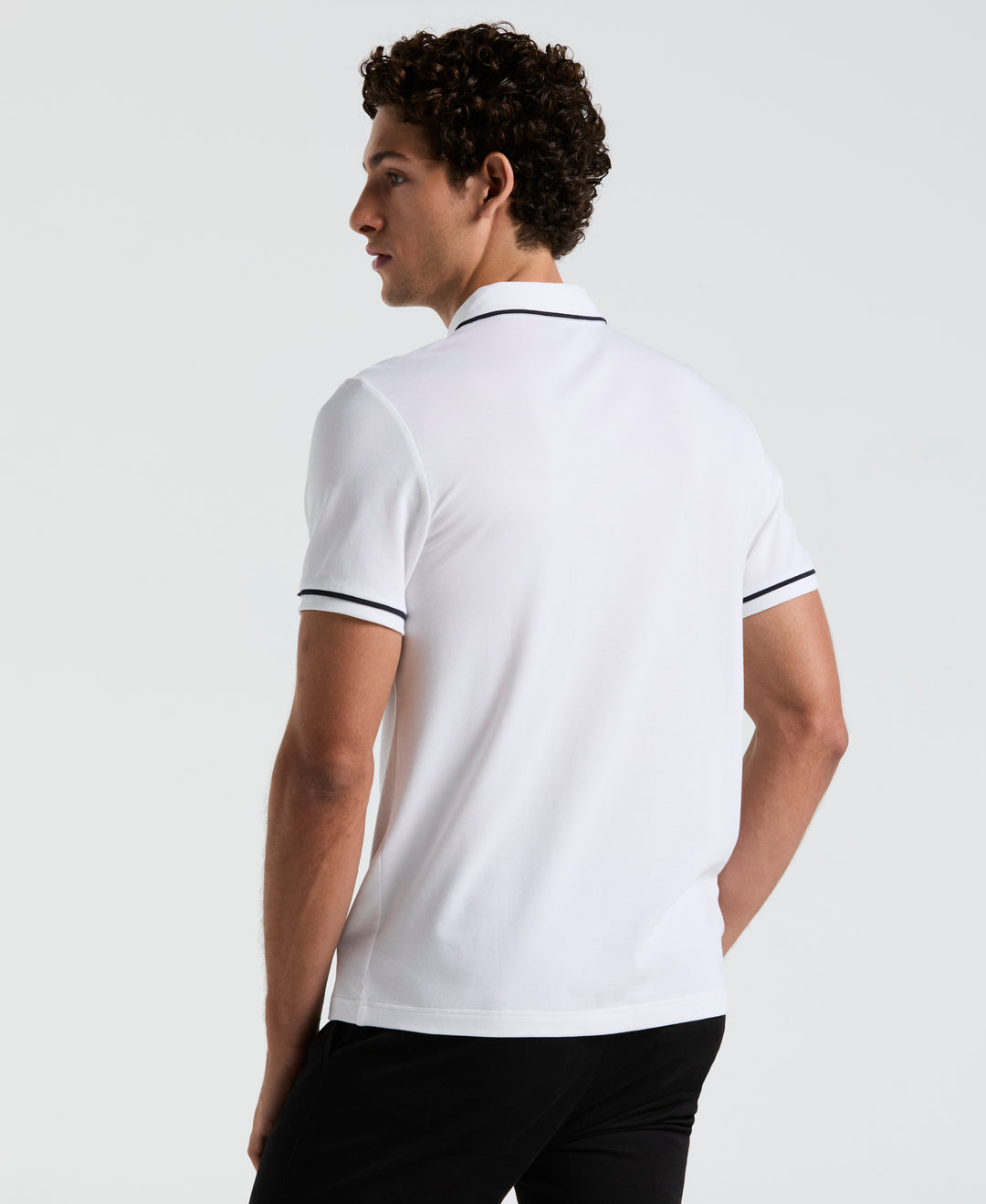 Earl™ Pique Polo (Bright White) 