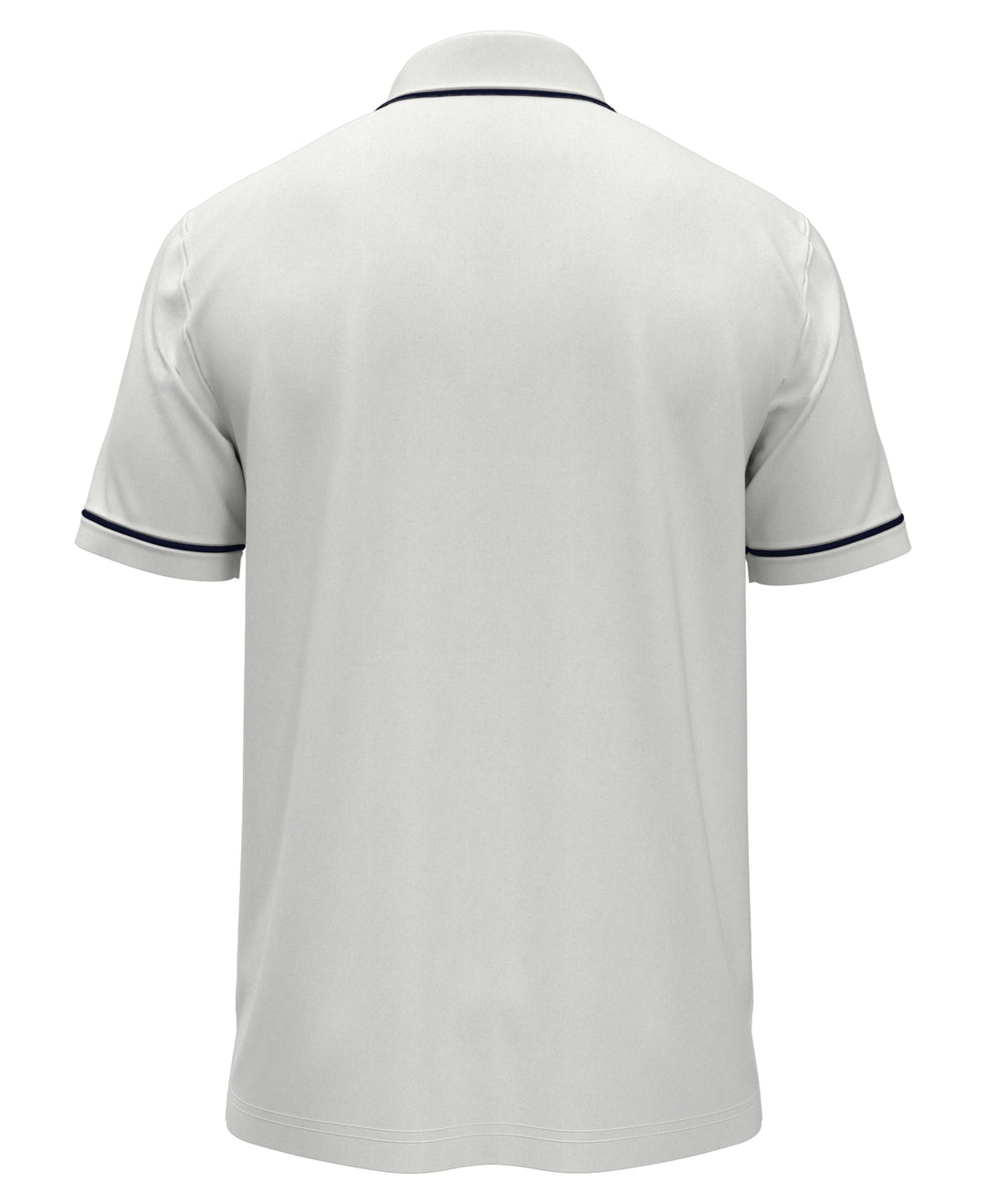 Organic Cotton Earl Pique Short Sleeve Polo Shirt (Bright White) 