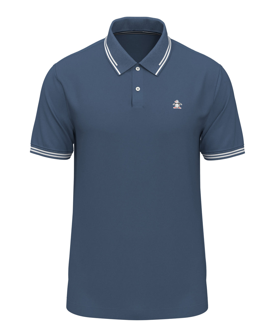 Organic Cotton TV Pete Polo-Polos-Copen Blue-XS-Original Penguin