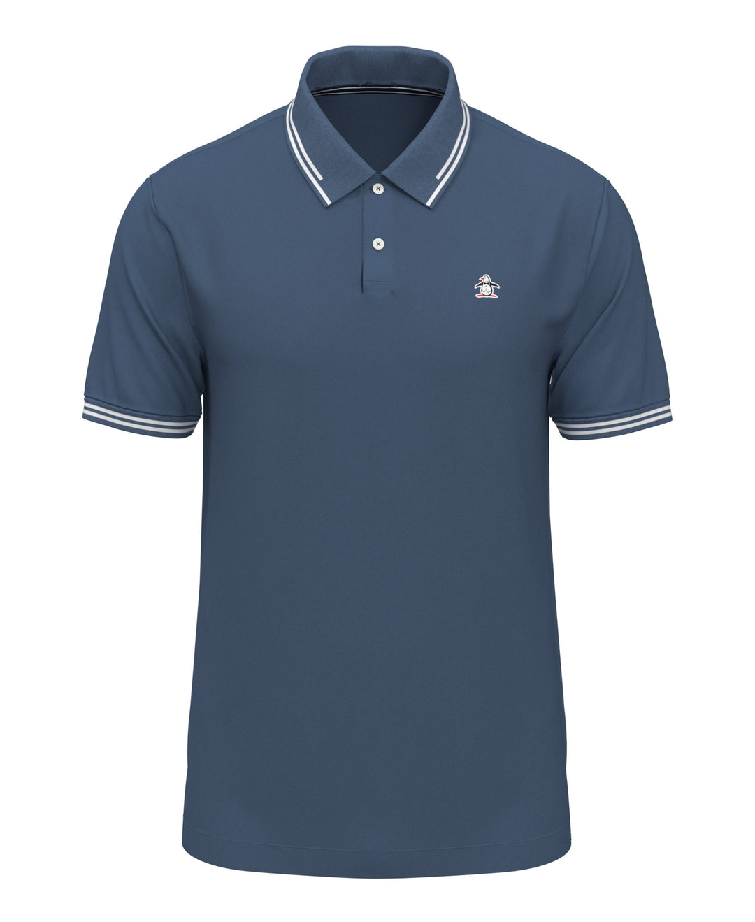 Organic Cotton TV Pete Polo-Polos-Copen Blue-XS-Original Penguin