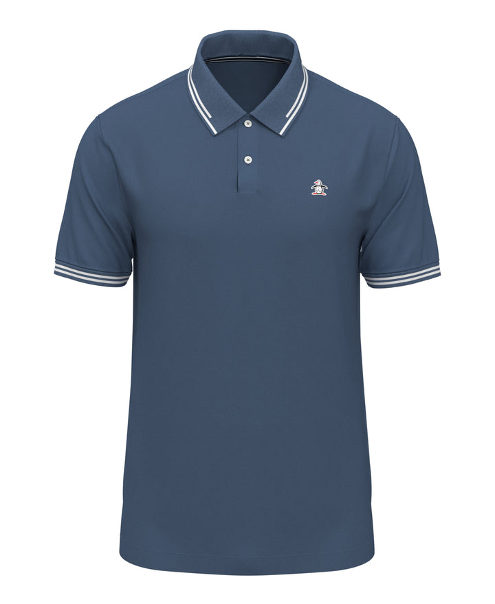 Organic Cotton TV Pete Polo-Polos-Copen Blue-XS-Original Penguin