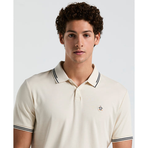 Organic Cotton TV Pete Polo Shirt (Birch) 