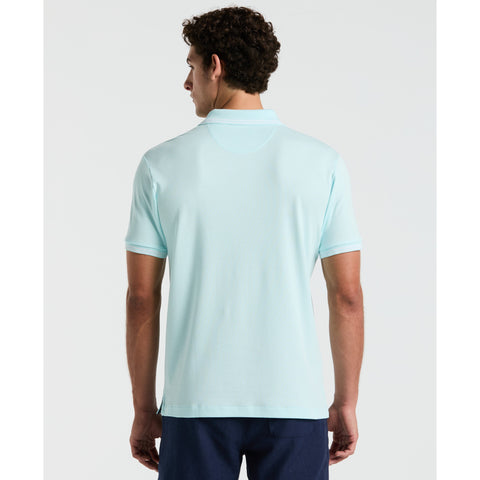 Organic Cotton TV Pete Polo Shirt (Spa Retreat) 