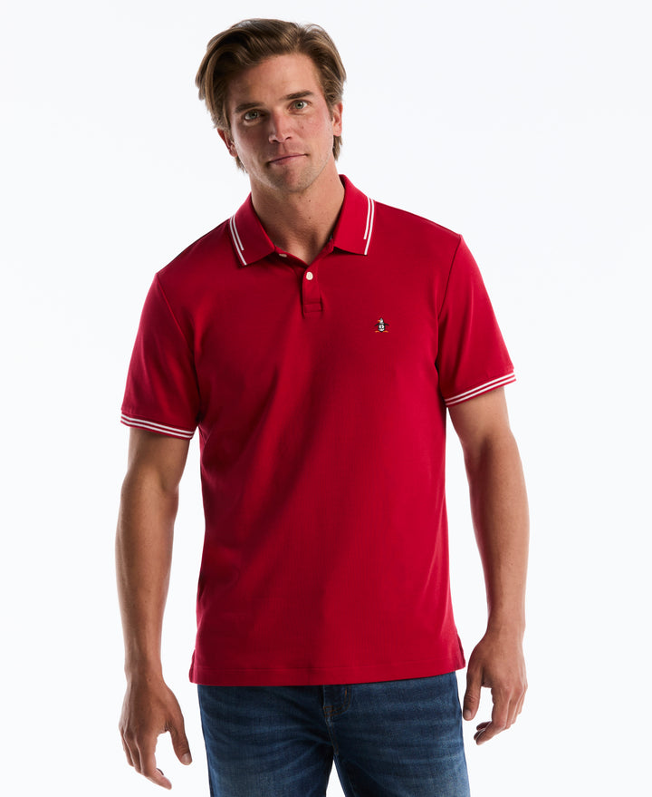 Organic Cotton TV Pete Polo-Polos-Red-XS-Original Penguin