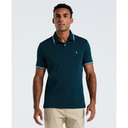 Organic Interlock Tipped Polo (Reflecting Pond) 