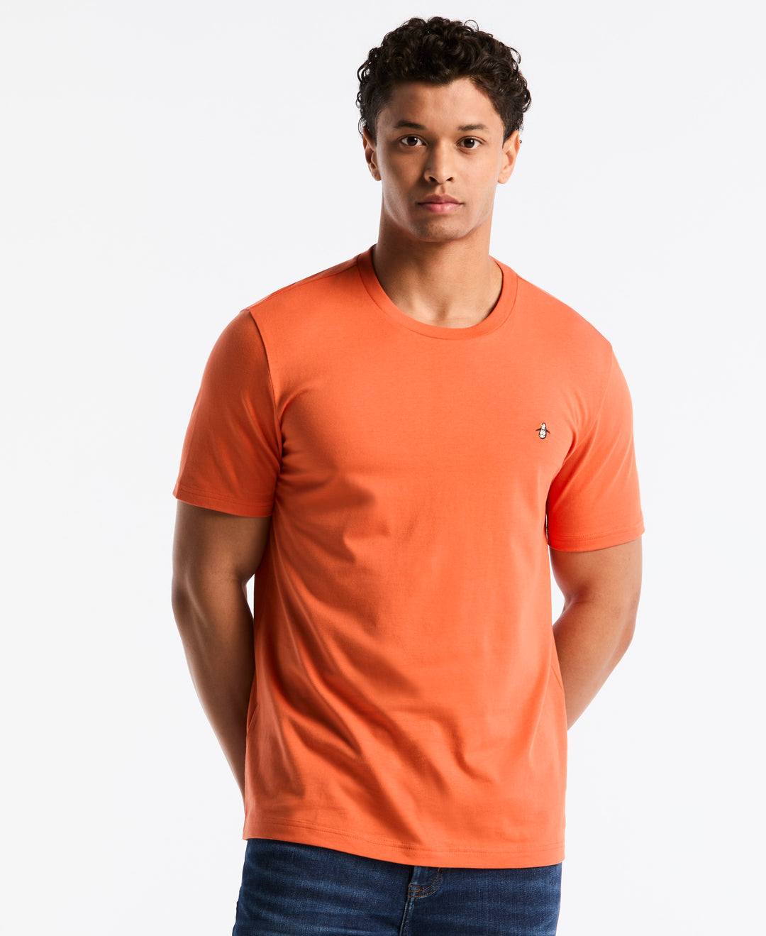 TV Pete Organic Cotton Tee (Orange Rust) 