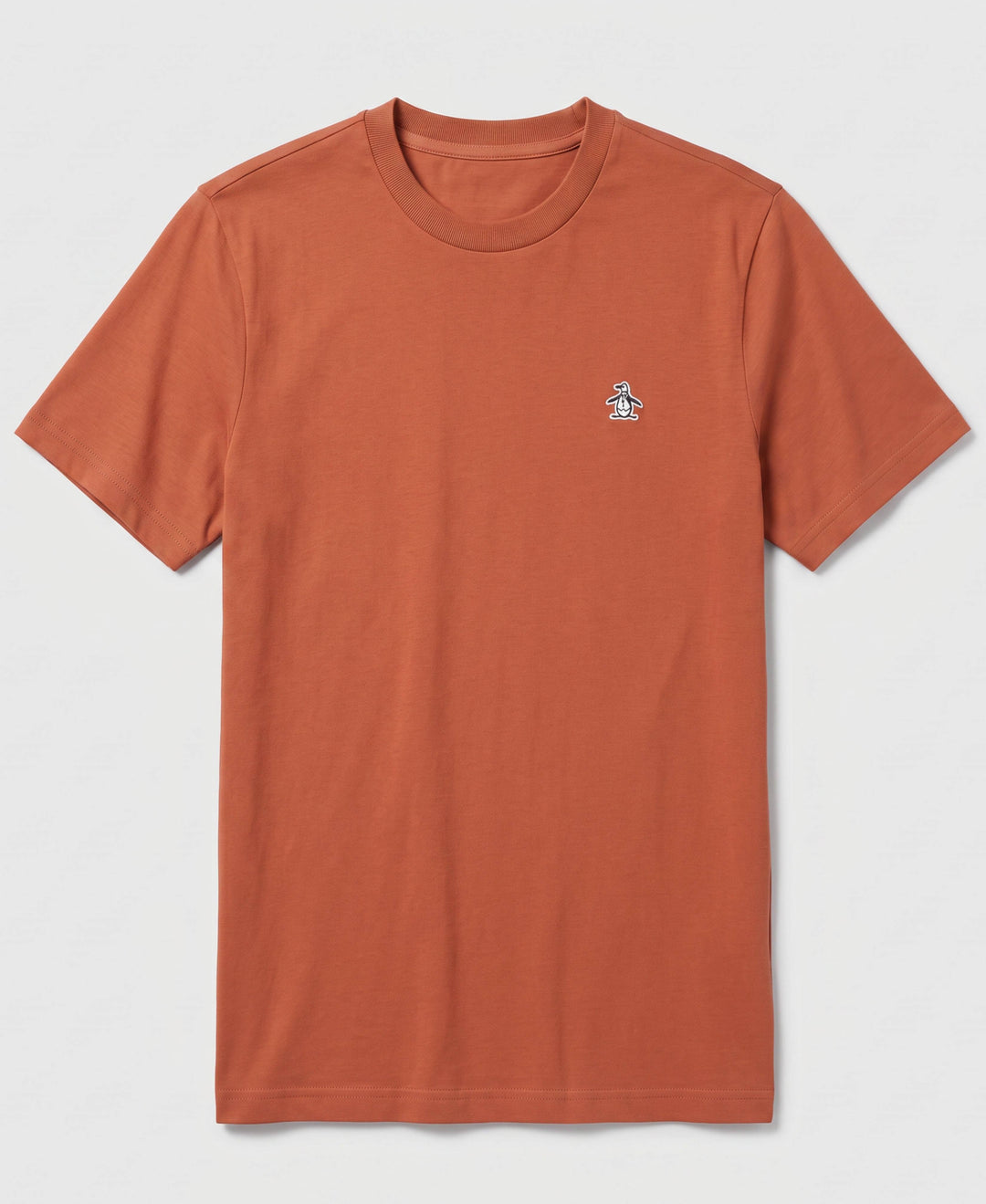 Organic Cotton TV Pete Tee-Tees-Orange Rust-XS-Original Penguin