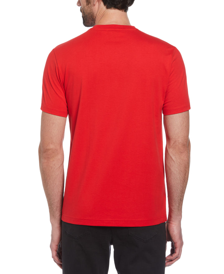 TV Pete Organic Cotton Tee (Racing Red) 